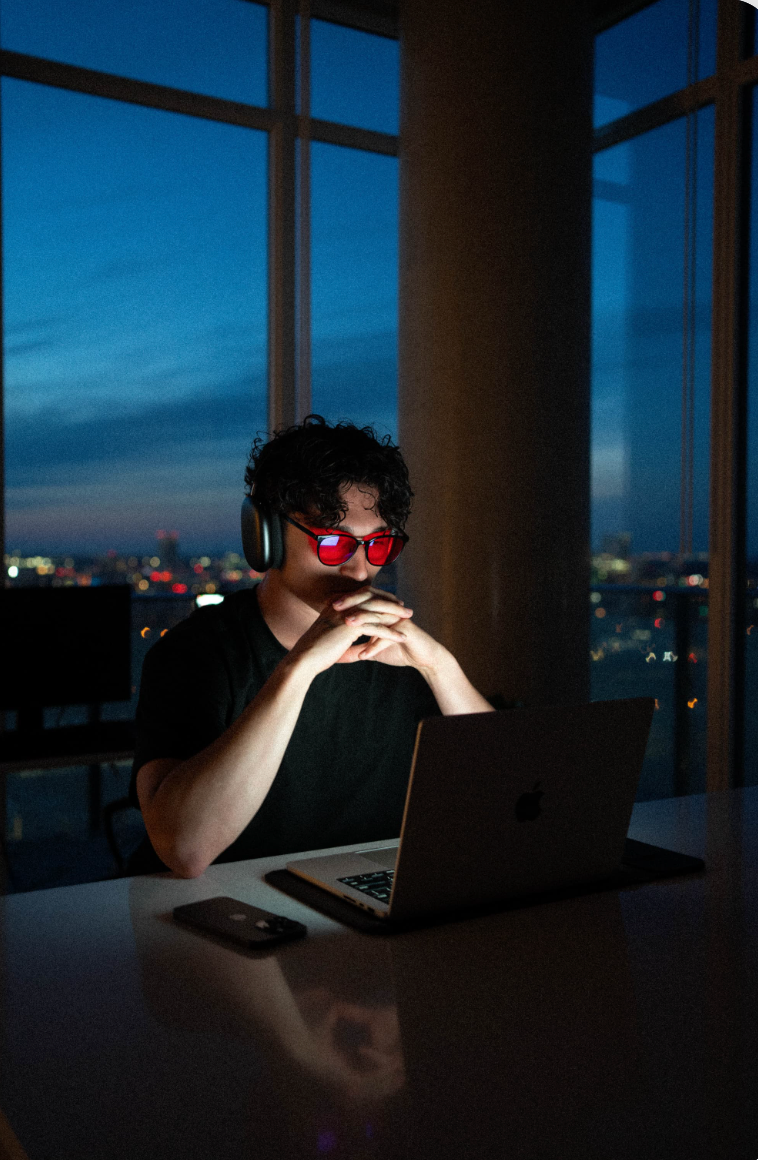 SkyddGlasset® - Filtrerar bort det dåliga ljuset, släpper igenom det goda